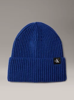 Calvin Klein Gerippte Mütze für Kinder^Kinder Taschen & Accessoires|Taschen & Accessoires