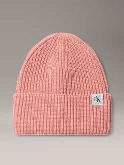 Calvin Klein Gerippte Mütze für Kinder^Kinder Taschen & Accessoires|Taschen & Accessoires