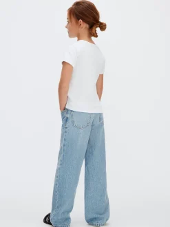 Calvin Klein Geripptes Baby-T-Shirt für Kinder^Kinder T-shirts & Tops|Kleidung