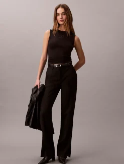 Calvin Klein Geripptes Tanktop^Damen T-shirts & Tops