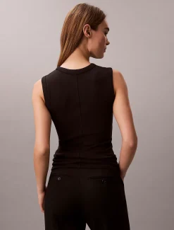 Calvin Klein Geripptes Tanktop^Damen T-shirts & Tops
