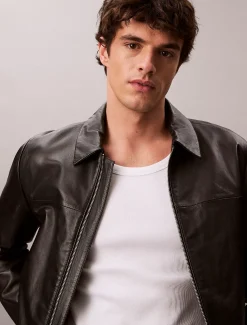 Calvin Klein Geripptes Tanktop^Herren T-shirts