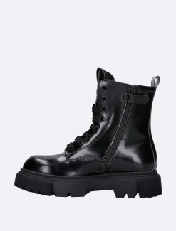 Calvin Klein Geschnürte Boots mit praktischem Reißverschluss und Stollen für Kinder^Kinder Schuhe|Schuhe