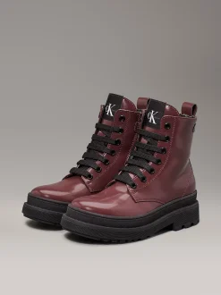 Calvin Klein Geschnürte Boots mit Reißverschluss für Kinder^Kinder Schuhe|Schuhe