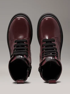 Calvin Klein Geschnürte Boots mit Reißverschluss für Kinder^Kinder Schuhe|Schuhe