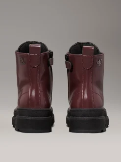 Calvin Klein Geschnürte Boots mit Reißverschluss für Kinder^Kinder Schuhe|Schuhe