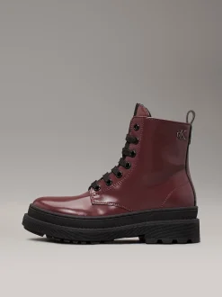 Calvin Klein Geschnürte Boots mit Reißverschluss für Kinder^Kinder Schuhe|Schuhe