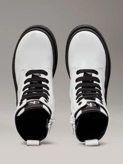 Calvin Klein Geschnürte Boots mit Reißverschluss für Kinder^Kinder Schuhe|Schuhe