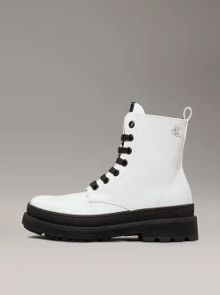 Calvin Klein Geschnürte Boots mit Reißverschluss für Kinder^Kinder Schuhe|Schuhe