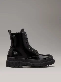 Calvin Klein Geschnürte Boots mit Reißverschluss für Kinder^Kinder Schuhe|Schuhe