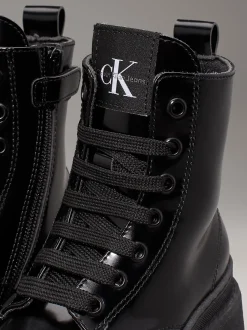 Calvin Klein Geschnürte Boots mit Reißverschluss für Kinder^Kinder Schuhe|Schuhe