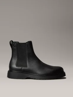 Calvin Klein Geschnürte Wildleder-Boots mit Reißverschluss^Herren Boots