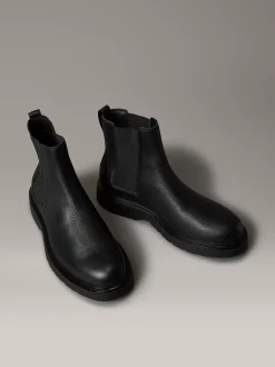 Calvin Klein Geschnürte Wildleder-Boots mit Reißverschluss^Herren Boots