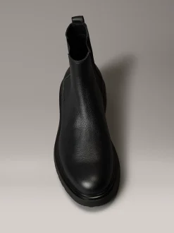 Calvin Klein Geschnürte Wildleder-Boots mit Reißverschluss^Herren Boots