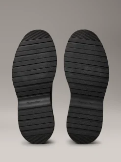 Calvin Klein Geschnürte Wildleder-Boots mit Reißverschluss^Herren Boots