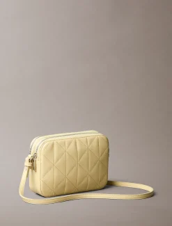 Calvin Klein Gesteppte Camera Bag mit doppeltem Reißverschluss und Emblem-Logo^Damen Umhängetaschen|Taschen