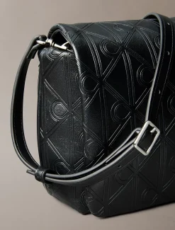 Calvin Klein Gesteppte Crossbody Bag mit Emblem-Logo-Klappe^Damen Umhängetaschen|Taschen