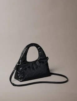 Calvin Klein Gesteppte kleine Tasche mit Emblem-Logo^Damen Umhängetaschen|Taschen