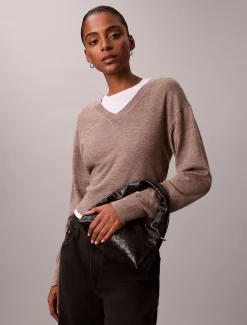 Calvin Klein Gesteppte kleine Tasche mit Emblem-Logo^Damen Umhängetaschen|Taschen