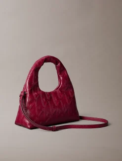 Calvin Klein Gesteppte kleine Tasche mit Emblem-Logo^Damen Umhängetaschen|Taschen