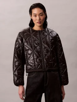 Calvin Klein Gesteppte Logo-Jacke zum Wenden^Damen JackenFrisch Eingetroffen