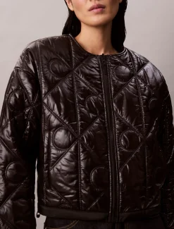 Calvin Klein Gesteppte Logo-Jacke zum Wenden^Damen JackenFrisch Eingetroffen