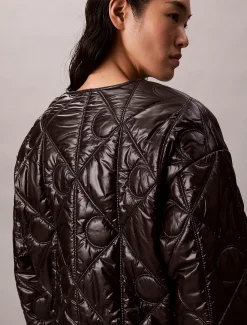 Calvin Klein Gesteppte Logo-Jacke zum Wenden^Damen JackenFrisch Eingetroffen