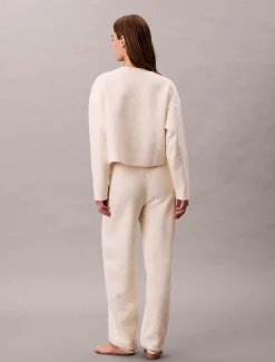 Calvin Klein Gesteppte Lounge-Jogginghose aus Fleece^Damen Nachtwäsche & Loungewear