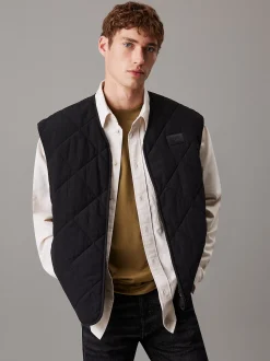 Calvin Klein Gesteppte Nylon-Weste^Herren JackenFrisch Eingetroffen