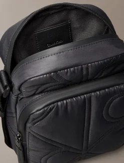 Calvin Klein Gesteppte Reporter Bag mit Monogramm-Logo^Herren Umhängetaschen & Schultertaschen|Taschen