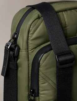 Calvin Klein Gesteppte Reporter Bag mit Monogramm-Logo^Herren Umhängetaschen & Schultertaschen|Taschen