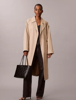 Calvin Klein Gesteppte Tasche mit Emblem-Logo^Damen Tote Bags|Taschen