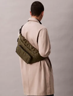 Calvin Klein Gesteppte Umhängetasche mit Monogramm-Logo^Herren Umhängetaschen & Schultertaschen|Taschen