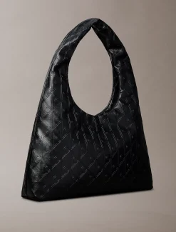 Calvin Klein Gesteppte Umhängetasche mit Emblem-Logo^Damen SchultertaschenFrisch Eingetroffen|Taschen