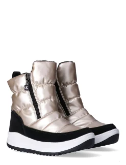 Calvin Klein Gesteppte wasserdichte Kinder-Schneestiefel mit Reißverschluss^Kinder Schuhe|Schuhe