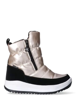 Calvin Klein Gesteppte wasserdichte Kinder-Schneestiefel mit Reißverschluss^Kinder Schuhe|Schuhe