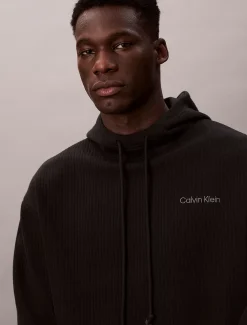 Calvin Klein Gesteppter Lounge-Hoodie aus Fleece^Herren Nachtwäsche & LoungewearFrisch Eingetroffen