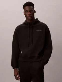 Calvin Klein Gesteppter Lounge-Hoodie aus Fleece^Herren Nachtwäsche & LoungewearFrisch Eingetroffen