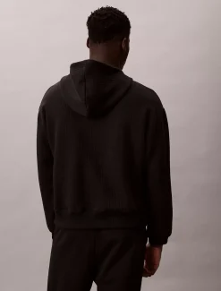 Calvin Klein Gesteppter Lounge-Hoodie aus Fleece^Herren Nachtwäsche & LoungewearFrisch Eingetroffen