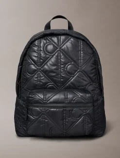 Calvin Klein Gesteppter Rucksack mit Monogramm-Logo^Damen Taschen & Accessoires|RucksäckeFrisch Eingetroffen