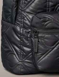 Calvin Klein Gesteppter Rucksack mit Monogramm-Logo^Damen Taschen & Accessoires|RucksäckeFrisch Eingetroffen