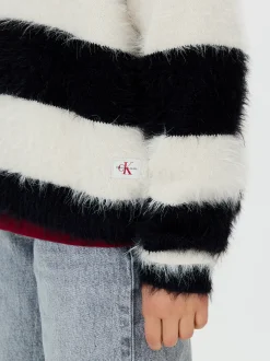 Calvin Klein Gestreifter Pullover^Kinder Hoodies & Pullover|Kleidung