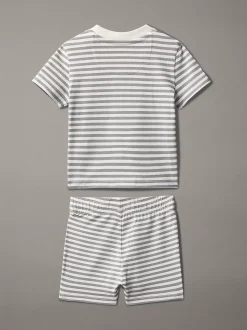 Calvin Klein Gestreiftes koordiniertes Set für Babys^Kinder Babykleidung