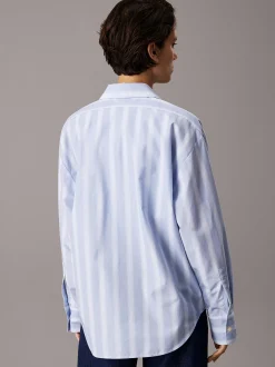 Calvin Klein Gestreiftes, lässiges Hemd^Damen Hemden & Blusen