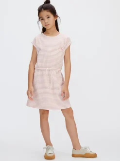 Calvin Klein Gestreiftes T-Shirt-Kleid^Kinder Kleider & Röcke|Kleidung