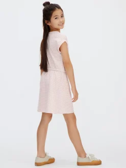 Calvin Klein Gestreiftes T-Shirt-Kleid^Kinder Kleider & Röcke|Kleidung