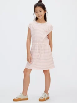 Calvin Klein Gestreiftes T-Shirt-Kleid^Kinder Kleider & Röcke|Kleidung