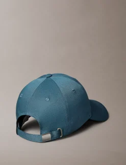 Calvin Klein Gewebte Kappe mit Monogramm-Aufnäher^Herren Kappen & MützenFrisch Eingetroffen