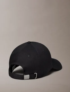 Calvin Klein Gewebte Kappe mit Monogramm-Aufnäher^Herren Kappen & MützenFrisch Eingetroffen