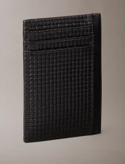 Calvin Klein Gewebtes Kartenetui mit Prägung^Herren Geldbörsen & Kartenetuis